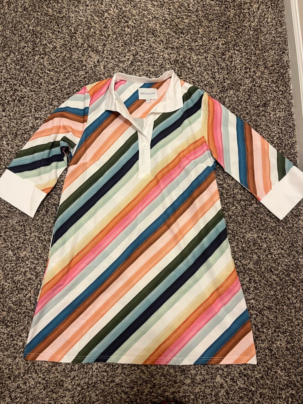 Smith & Quinn Sophia Dress Go Go Stripe